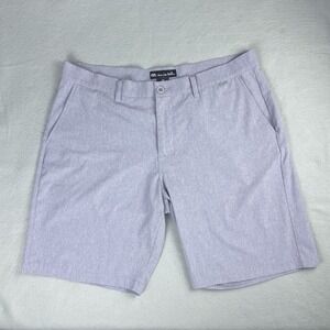 Travis Mathew Gray Shorts Golf Casual Flat‎ Front Mens 30